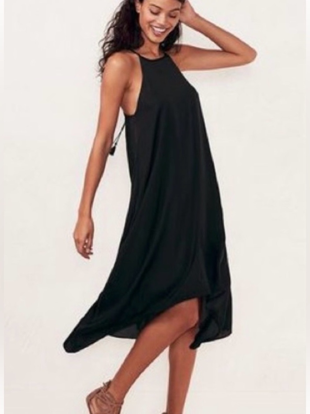 NEW! LC Lauren Conrad Halter Slip Dress Size Large
